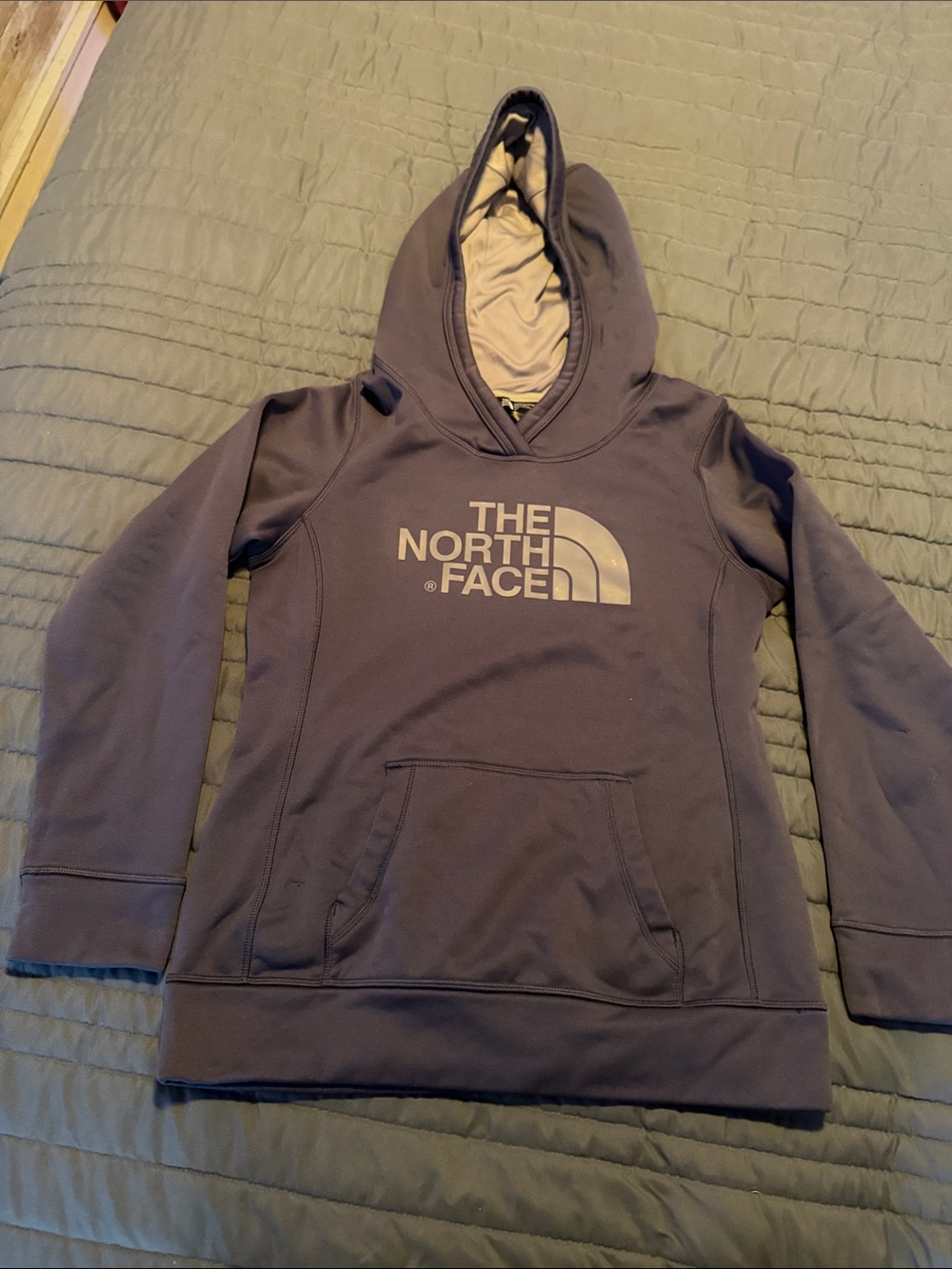 The North Face Women's Pullover Hoodie in Charcoal Gray